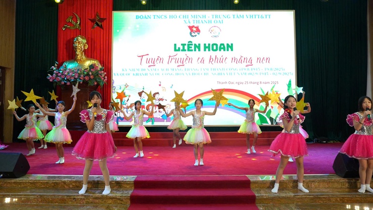 Sôi nổi Liên hoan tuyên truyền ca khúc măng non lần thứ I năm 2025- Ảnh 18.
