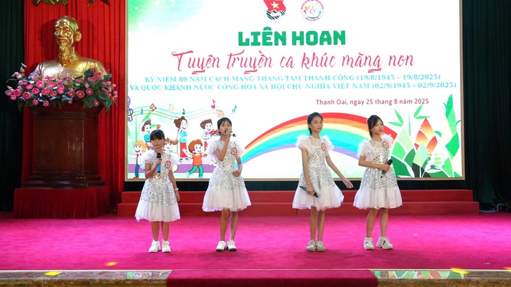 Sôi nổi Liên hoan tuyên truyền ca khúc măng non lần thứ I năm 2025- Ảnh 17.