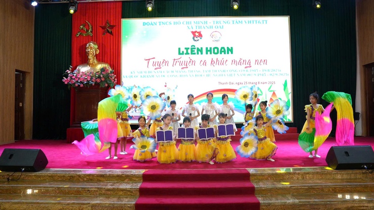 Sôi nổi Liên hoan tuyên truyền ca khúc măng non lần thứ I năm 2025- Ảnh 15.