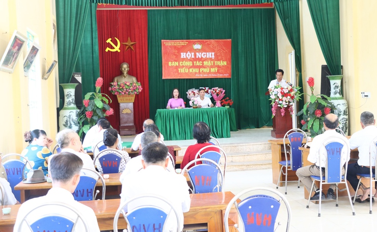 Hội nghị Ban Công tác Mặt trận nhiệm kỳ 2025-2028 được tổ chức nhanh gọn, đảm bảo theo quy định- Ảnh 2.