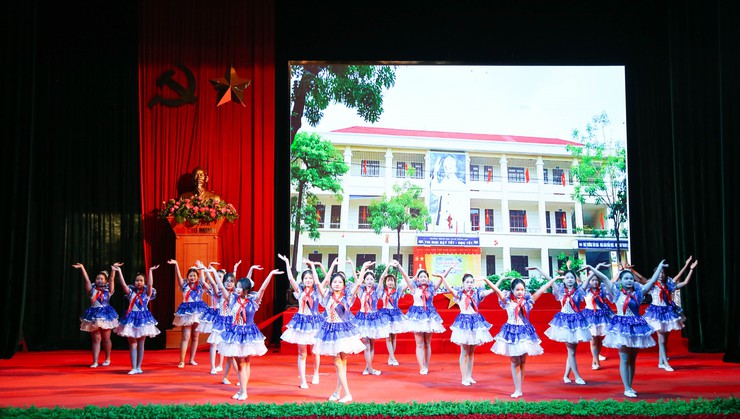 Xã Chương Dương tham gia Hội thi Thiếu nhi Thủ đô tuyên truyền giới thiệu sách và hát múa tập thể năm 2025- Ảnh 4.