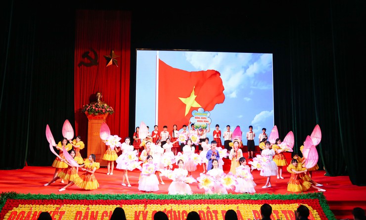 Xã Chương Dương tham gia Hội thi Thiếu nhi Thủ đô tuyên truyền giới thiệu sách và hát múa tập thể năm 2025- Ảnh 5.