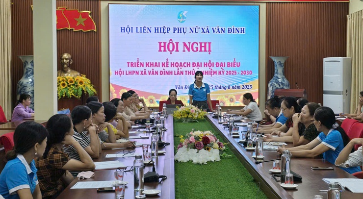 Hội LHPN xã Vân Đình triển khai kế hoạch tổ chức Đại hội đại biểu lần thứ I, nhiệm kỳ 2025 – 2030- Ảnh 2.