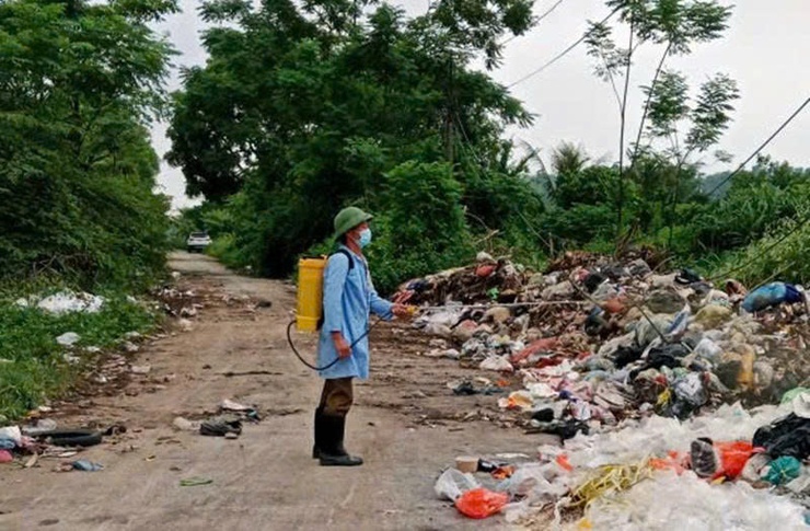 Chương Mỹ hoàn thành đợt vệ sinh, khử trùng, tiêu độc môi trường phòng, chống bệnh Dịch tả lợn Châu Phi- Ảnh 1.