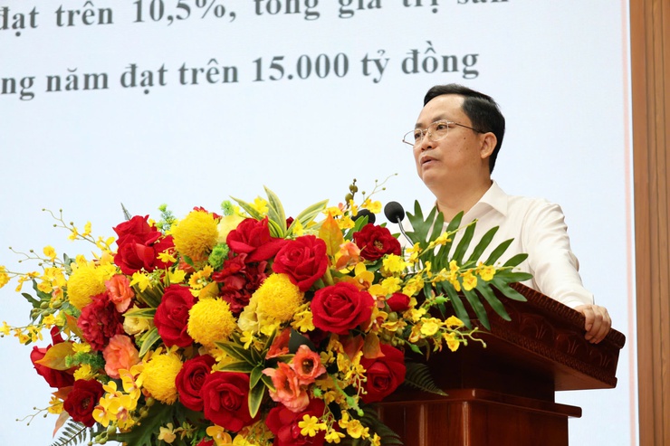 Đảng ủy xã Tiến Thắng tổ chức hội nghị nghiên cứu, học tập, quán triệt, tuyên truyền và triển khai Nghị quyết Đại hội đại biểu Đảng bộ xã Tiến Thắng lần thứ I, nhiệm kỳ 2025 – 2030- Ảnh 1.