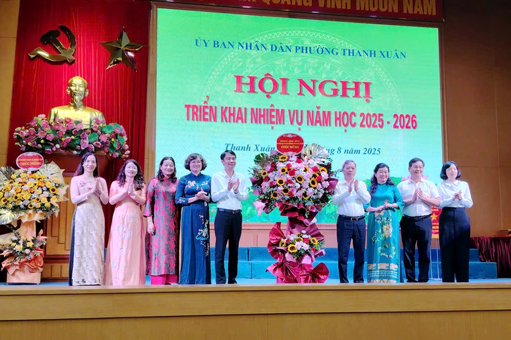 Phường Thanh Xuân: Khí thế mới, quyết tâm mới cho năm học 2025-2026- Ảnh 1.