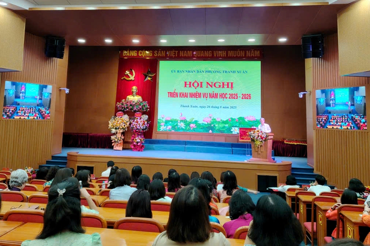Phường Thanh Xuân: Khí thế mới, quyết tâm mới cho năm học 2025-2026- Ảnh 2.