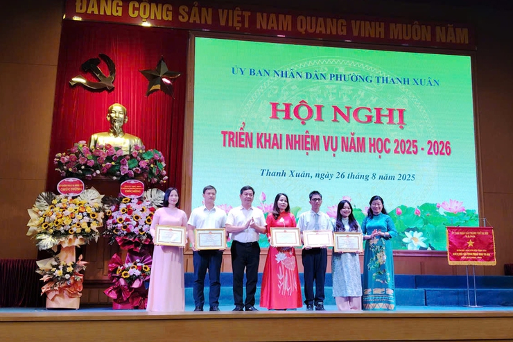 Phường Thanh Xuân: Khí thế mới, quyết tâm mới cho năm học 2025-2026- Ảnh 7.
