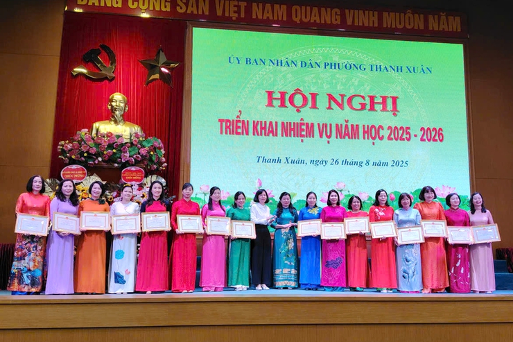 Phường Thanh Xuân: Khí thế mới, quyết tâm mới cho năm học 2025-2026- Ảnh 6.