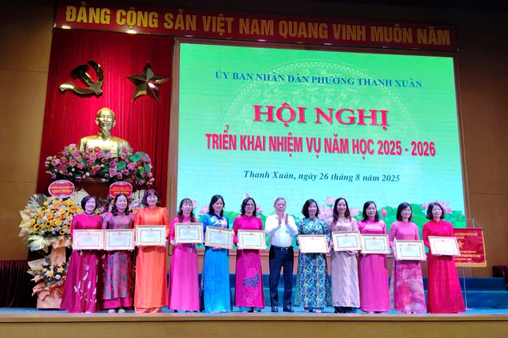 Phường Thanh Xuân: Khí thế mới, quyết tâm mới cho năm học 2025-2026- Ảnh 4.