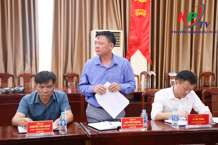 Đảng ủy xã Kiều Phú tổ chức Hội nghị Ban Chấp hành lần thứ 2, nhiệm kỳ 2025-2030- Ảnh 4.