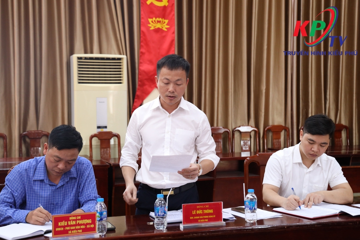 Đảng ủy xã Kiều Phú tổ chức Hội nghị Ban Chấp hành lần thứ 2, nhiệm kỳ 2025-2030- Ảnh 8.