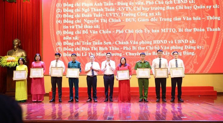Tổng kết công tác tổ chức Đại hội và quán triệt Nghị quyết Đại hội Đảng bộ xã Quang Minh lần thứ I, nhiệm kỳ 2025-2030- Ảnh 2.