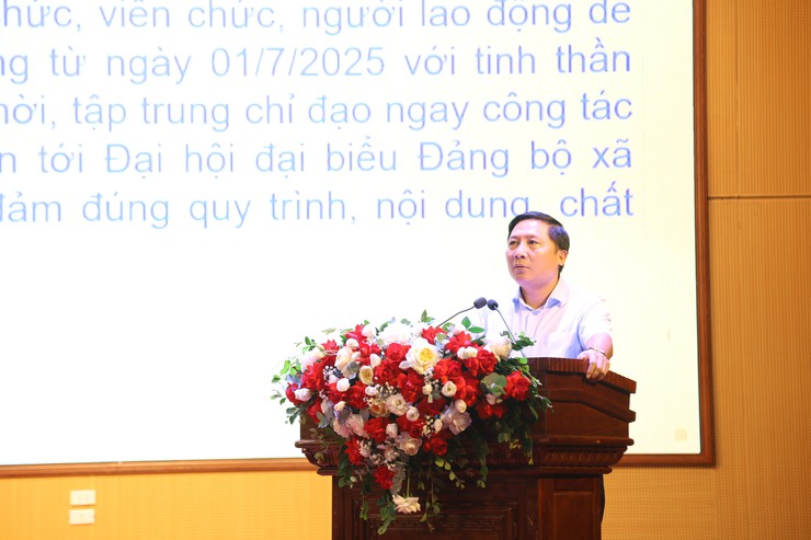 Tổng kết công tác tổ chức Đại hội và quán triệt Nghị quyết Đại hội Đảng bộ xã Quang Minh lần thứ I, nhiệm kỳ 2025-2030- Ảnh 4.