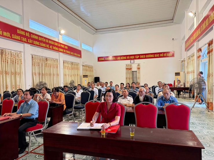HỘI NGHỊ TRIỂN KHAI NHIỆM VỤ 5 THÁNG CUỐI NĂM 2025 CỦA BAN THANH TRA NHÂN DÂN VÀ BAN GIÁM SÁT ĐẦU TƯ CỦA CỘNG ĐỒNG XÃ PHÚC SƠN- Ảnh 2.
