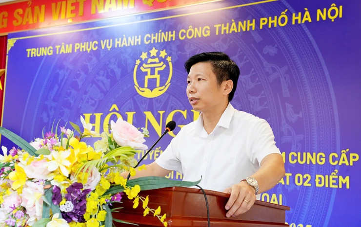 Trung tâm phục vụ Hành chính công Thành phố ra mắt 2 điểm phục vụ hành chính công tại Sơn Tây, Quảng Oai- Ảnh 2.