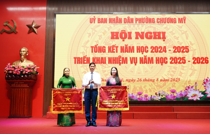 Chương Mỹ tổng kết năm học 2024-2025, triển khai phương hướng nhiệm vụ năm học 2025-2026- Ảnh 4.
