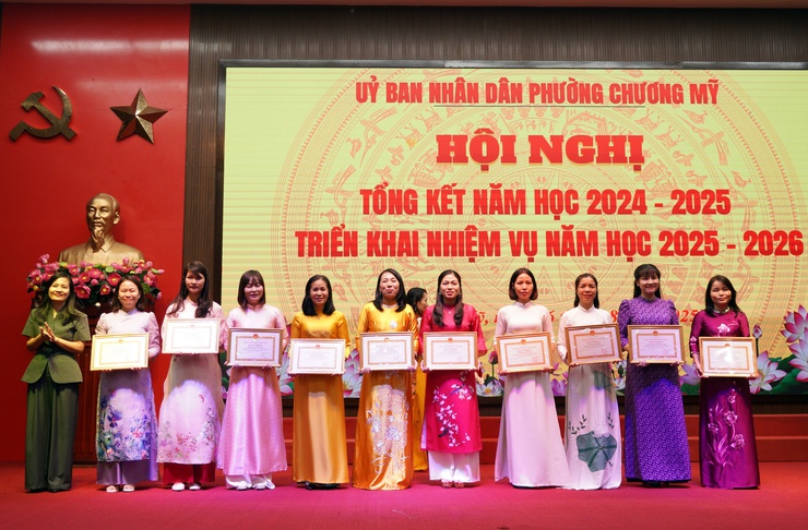 Chương Mỹ tổng kết năm học 2024-2025, triển khai phương hướng nhiệm vụ năm học 2025-2026- Ảnh 7.