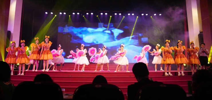 Thiếu nhi Thanh Oai tỏa sáng tại Vòng sơ khảo Hội thi tuyên truyền giới thiệu sách, Múa hát tập thể và ca khúc măng non năm 2025- Ảnh 4.