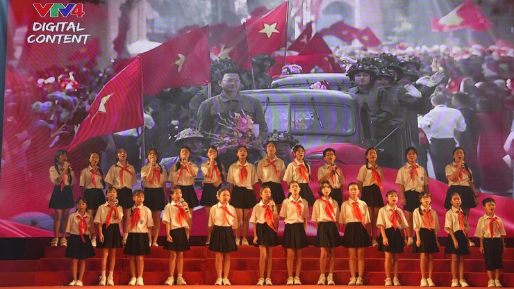 Thiếu nhi Thanh Oai tỏa sáng tại Vòng sơ khảo Hội thi tuyên truyền giới thiệu sách, Múa hát tập thể và ca khúc măng non năm 2025- Ảnh 6.