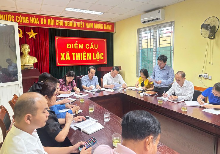 UB MTTQ Việt Nam xã Thiên Lộc tổ chức hội nghị triển khai Kế hoạch tổ chức Đại hội MTTQ xã nhiệm kỳ 2025 - 2030- Ảnh 6.