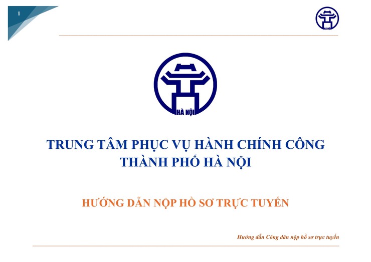 HƯỚNG DẪN NỘP HỒ SƠ TRỰC TUYẾN TRÊN CỔNG DỊCH VỤ CÔNG QUỐC GIA- Ảnh 1.