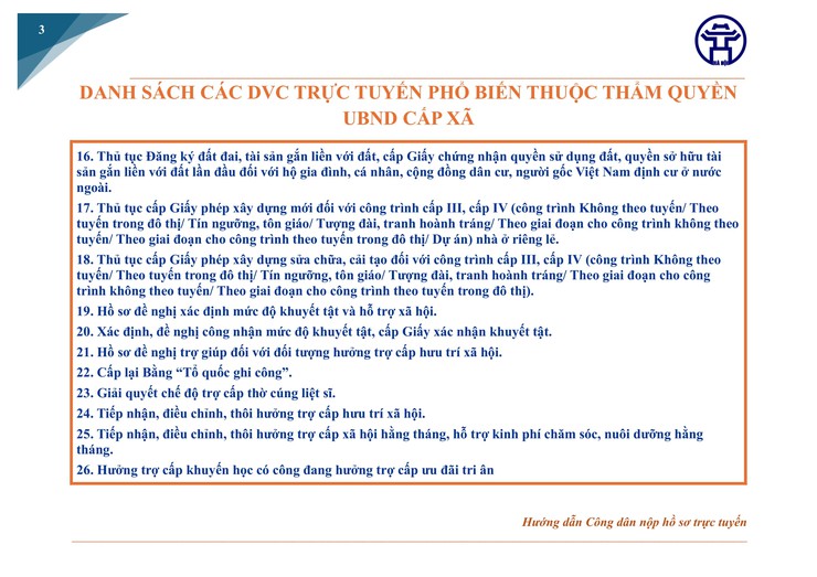 HƯỚNG DẪN NỘP HỒ SƠ TRỰC TUYẾN TRÊN CỔNG DỊCH VỤ CÔNG QUỐC GIA- Ảnh 3.