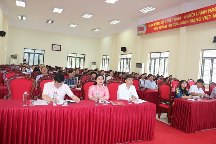 Hội nghị Tổng kết năm học 2024 – 2025; triển khai phương hướng nhiệm vụ năm học 2025-2026- Ảnh 1.