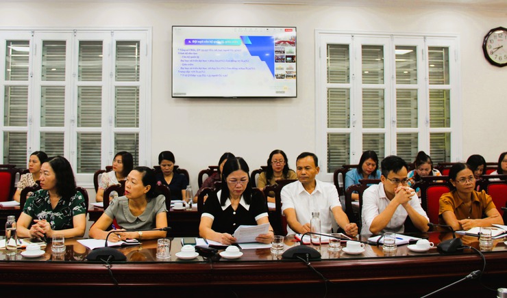 Sở GD&ĐT thành phố Hà Nội tổ chức hội nghị triển khai nhiệm vụ năm học 2025-2026 các cấp học Mầm non, Tiểu học, THCS.- Ảnh 4.