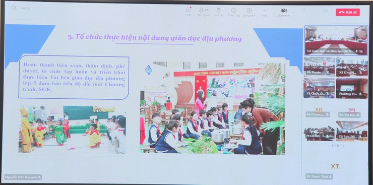 Sở GD&ĐT thành phố Hà Nội tổ chức hội nghị triển khai nhiệm vụ năm học 2025-2026 các cấp học Mầm non, Tiểu học, THCS.- Ảnh 6.