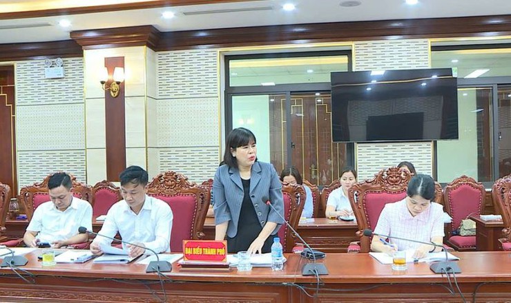 Ngân hàng Nhà nước chi nhánh Khu vực I làm việc với Đảng uỷ xã Phúc Thọ về tình hình hoạt động trên địa bàn- Ảnh 1.