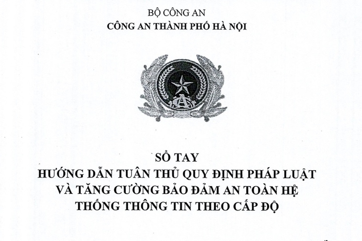 Sổ tay hướng dẫn tuân thủ quy định pháp luật và tăng cường bảo đảm an toàn hệ thống thông tin theo cấp độ- Ảnh 1.