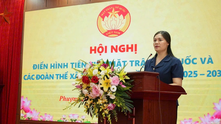 Hội nghị điển hình tiên tiến MTTQ và các đoàn thể xã Phượng Dực lần thứ I, nhiệm kỳ 2025 – 2030- Ảnh 2.