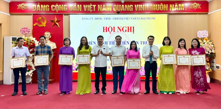 Xã Đại Thanh khen thưởng 10 tập thể và 90 cá nhân có thành tích xuất sắc trong phong trào thi đua yêu nước giai đoạn 2020-2025- Ảnh 10.