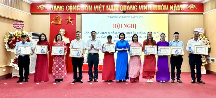 Xã Đại Thanh: Gặp mặt kỷ niệm 80 năm Ngày Truyền thống các ngành trong hệ thống UBND các cấp (28/8/1945 - 28/8/2025)- Ảnh 4.