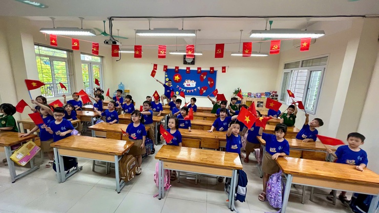 Trường Tiểu học Trung Tự: Chào mừng 80 năm Cách mạng Tháng Tám và Quốc khánh 2/9- Ảnh 12.