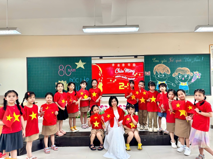 Trường Tiểu học Trung Tự: Chào mừng 80 năm Cách mạng Tháng Tám và Quốc khánh 2/9- Ảnh 5.