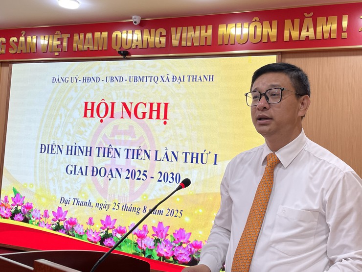 Xã Đại Thanh khen thưởng 10 tập thể và 90 cá nhân có thành tích xuất sắc trong phong trào thi đua yêu nước giai đoạn 2020-2025- Ảnh 9.