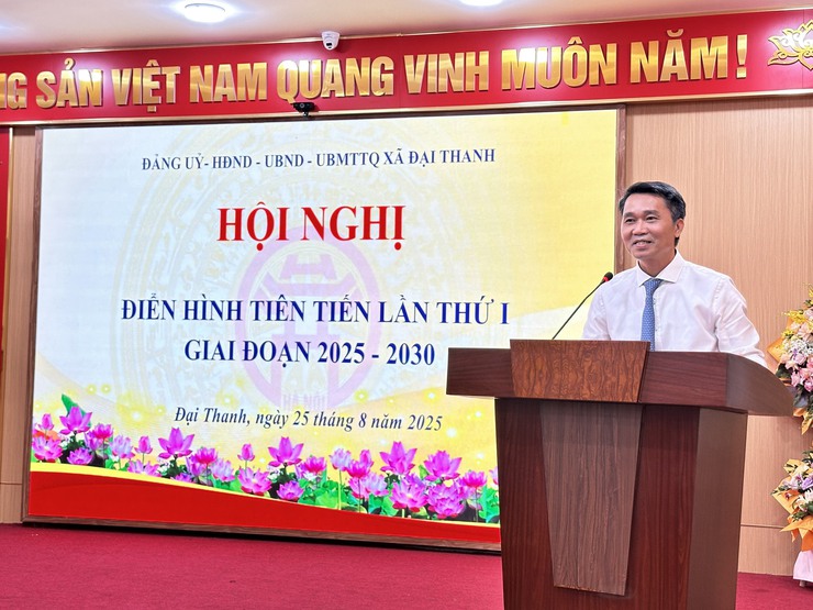 Xã Đại Thanh khen thưởng 10 tập thể và 90 cá nhân có thành tích xuất sắc trong phong trào thi đua yêu nước giai đoạn 2020-2025- Ảnh 8.