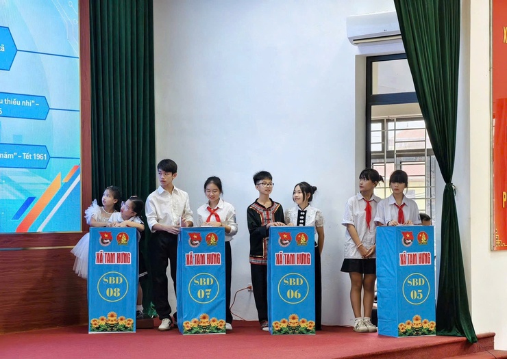 Hội thi "Tuyên truyền ca khúc Măng non" - Sân chơi bổ ích cho thiếu nhi, khẳng định vai trò của tuổi trẻ- Ảnh 5.