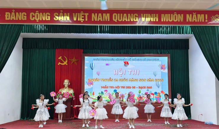 Hội thi "Tuyên truyền ca khúc Măng non" - Sân chơi bổ ích cho thiếu nhi, khẳng định vai trò của tuổi trẻ- Ảnh 8.