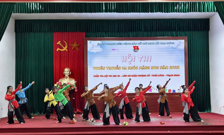 Hội thi "Tuyên truyền ca khúc Măng non" - Sân chơi bổ ích cho thiếu nhi, khẳng định vai trò của tuổi trẻ- Ảnh 3.