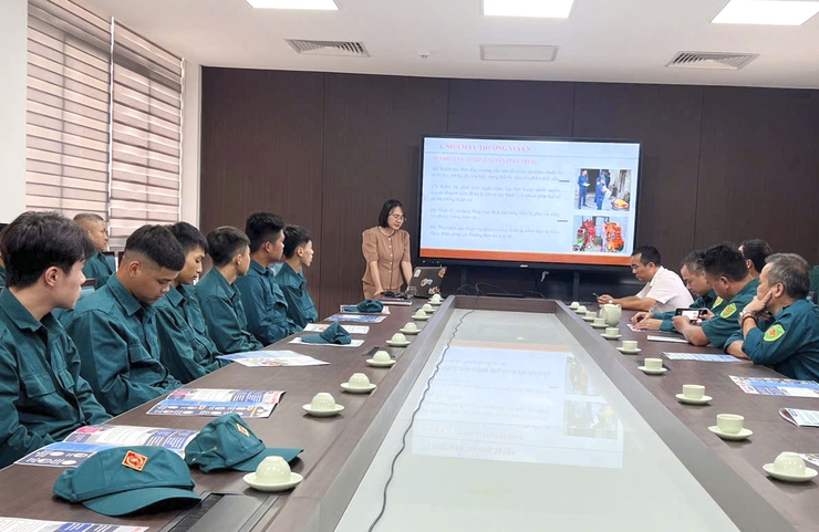 Gia Lâm tập huấn lực lượng xung kích, phòng chống thiên tai cấp xã- Ảnh 1.
