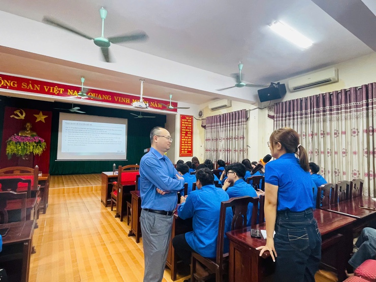 Lớp bồi dưỡng kỹ năng, nghiệp vụ công tác Đoàn – Hội năm 2025 tại xã Phúc Thọ- Ảnh 6.
