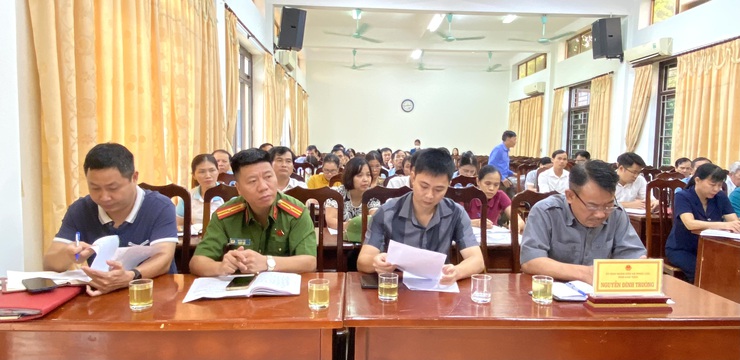 Xã Phúc Lộc tổ chức Hội nghị triển khai công tác phòng, chống thiên tai, ứng phó, khắc phục hậu quả cơn bão số 5 (KAJKI) năm 2025- Ảnh 2.