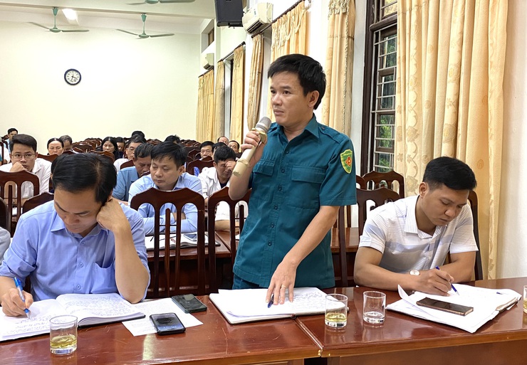 Xã Phúc Lộc tổ chức Hội nghị triển khai công tác phòng, chống thiên tai, ứng phó, khắc phục hậu quả cơn bão số 5 (KAJKI) năm 2025- Ảnh 6.