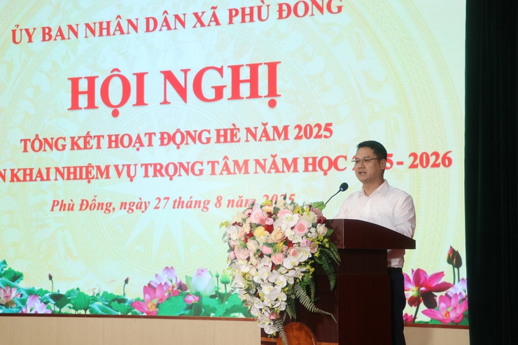 UBND xã Phù Đổng tổ chức hội nghị tổng kết hoạt động Hè năm 2025- Ảnh 5.