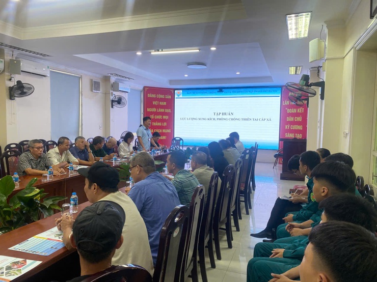Bồ Đề tổ chức tập huấn nâng cao kiến thức, kỹ năng phòng chống thiên tai cho lực lượng xung kích cơ sở- Ảnh 2.