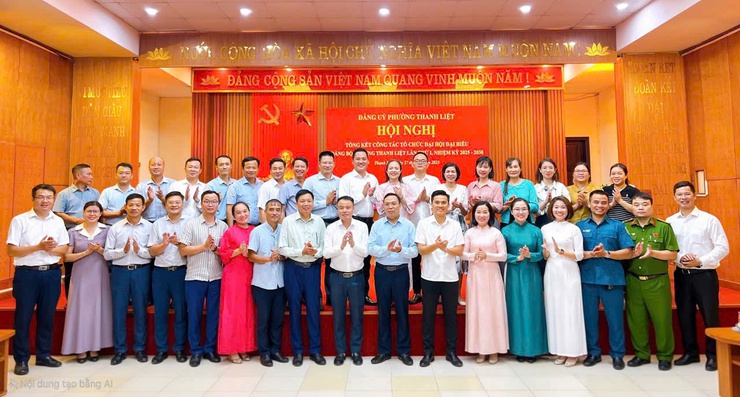 Phường Thanh Liệt: Khen thưởng 8 tập thể, 30 cá nhân có thành tích xuất sắc trong công tác phục vụ Đại hội đại biểu Đảng bộ phường Thanh Liệt lần thứ I, nhiệm kỳ 2025 – 2030- Ảnh 8.