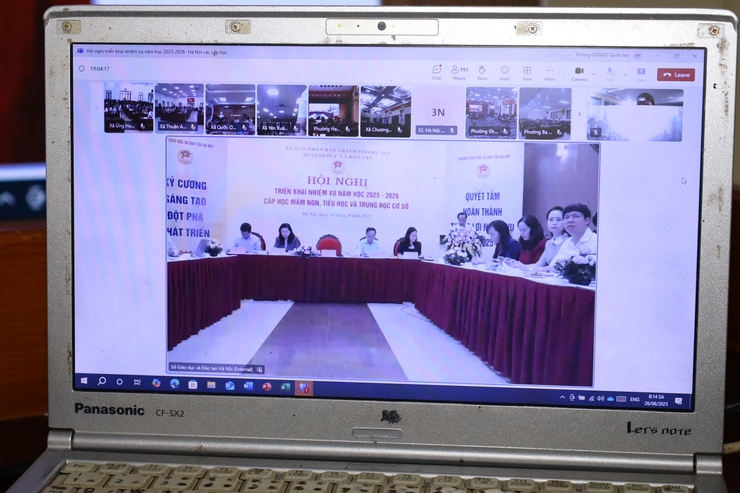 Sở GD&ĐT thành phố Hà Nội tổ chức hội nghị triển khai nhiệm vụ năm học 2025-2026 các cấp học Mầm non, Tiểu học, THCS- Ảnh 2.